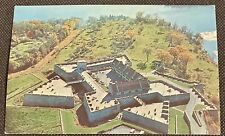 Vintage Fort Ticonderoga, NY Postcard Aerial View of the Fort picture