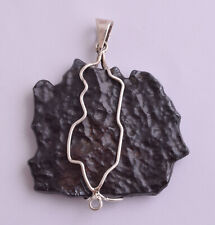 Goethite after Marcasite stone 925 sterling Silver Pendant-Handcrafted-Egypt picture