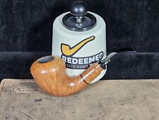 Jacono Queen Grade Smooth Bent Dublin with Briar  Accents Estate Pipe picture