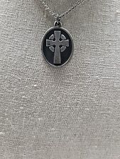 James A Every Vintage Cross Necklace Sterling picture