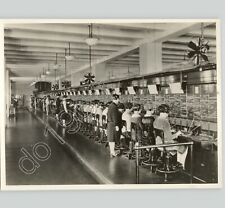 Row of TELEPHONE SWITCHBOARD OPERATORS Women in Workforce 1950s Press Photo picture