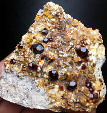 102g New Find Raw Natural rare Garnet crystal Spessartine specimens N795 picture