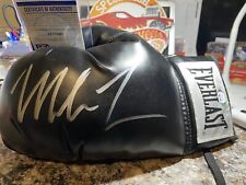 Boxing Glove (L) Mike Tyson Signed Black Everlast AUTO PSA COA picture