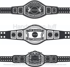 Customize Title Belt Customize your belt according to your need. 4mm Plates picture