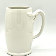 Vntg White JP Limoges France Rare Porcelain Drangon Handled Mug Blank READ picture