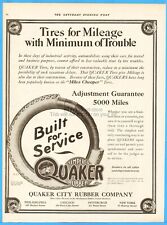 1919 Quaker City Balloon Tires Ad Philadelphia PA Chicago Pittsburgh New York picture