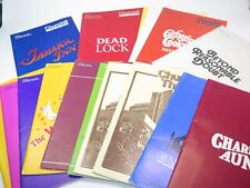 VINTAGE THEATRE PROGRAMMES Churchill Theatre Bromley 1970s 1980s SELECTION  picture