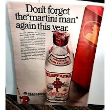 1968 Beefeater London Dry Gin Vintage Print Ad 60s Original picture