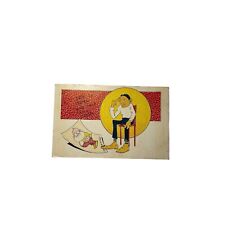 Vintage  Adolph Novelty Valentine Humor Non Topographical Standard Postcard picture