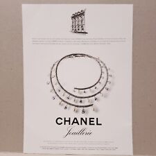 1998 Chanel Jewelry Joaillerie Print Ad Premium Paper 11.75 x 8.75 inches picture