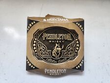 PENDLETON BELT BUCKLE MONTANA SILVERSMITHS 2024 LIMITED EDITION picture
