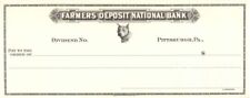 Farmers Deposit National Bank - American Bank Note Company Specimen Checks - Ame picture