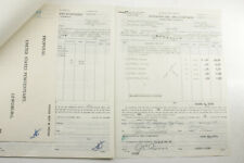 1940 Lamson US Penitentiary Lewisburg PA Bid Contract Signed Ephemera P1616C picture