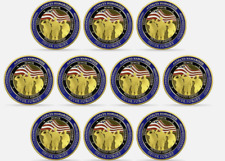 10pcs Military Challenge Coins Thank You for Your Service Army Appreciation Gift picture