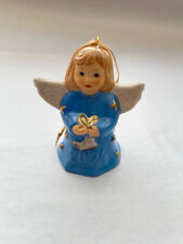 2024 Cyan Blue  Annual Goebel Angel Bell - G119901 - 49th Edition picture
