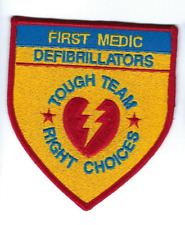 *RARE* First Medic Defib Physio Control EMS WA Washington patch - NEW picture
