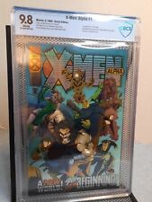 X-Men: Alpha #1 CBCS 9.8 (Not CGC) 1st Appearance Dark Beast Chromium Cover picture