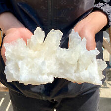 4.81LB Larger Bright White CAVE Aragonite STALACTITE Crystal Cluster picture