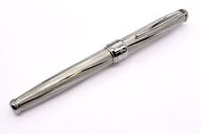 Elevate Your Writing - Grifos Gaudi Solid Silver Fountain Pen Mastery F Bock Nib picture