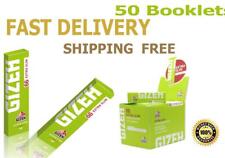 GIZEH Green Light Extra Slim SUPER FINE Cartine Rolling Papers 25 Booklets picture