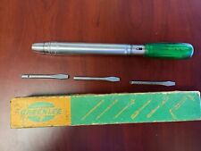 Vintage Greenlee No. 452 Concealed Stainless Ratchet Spiral Screw driver picture