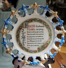 Vintage BLESS THIS HOUSE DECORATIVE PLATE picture