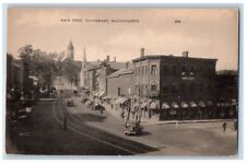 Southbridge Massachusetts MA Postcard Main Street Exterior c1910 Vintage Antique picture