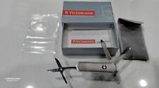 Retired Victorinox Classic Barleycorn 925 Sterling Silver Swiss Army Knife Vint picture