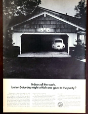 Volkswagen Beetle Original 1967 Vintage Print Ad picture