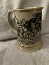 1979 Franklin Porcelain William Tell Tankard Father's Day VTG LE  Gold Rimmed picture