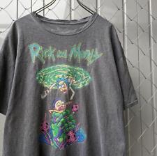 Excellent Condition Old Clothes Vintage Anime T-Shirt American Comic Rick And Mo picture