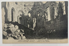 Postcard France Sailly-Saillisel Church Ruins Campagne 1914-1917 picture