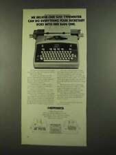 1972 Hermes Typewriter Ad - Can Do Everything picture