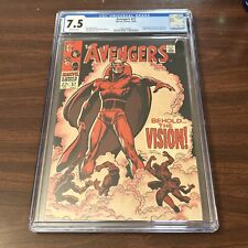Avengers #57 1968 CGC 7.5 (1st app of Vision)* picture