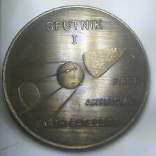 Vintage 1957 Sputnik I Commemorative Coin Rare picture