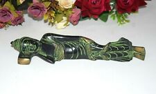 Brass Reclining Buddha Statue Resting Lord Showpiece Figurine Table Décor HK157 picture