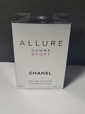 CHANEL Allure Homme Sport 3.4 Oz Men Eau De Toilette New Sealed  picture