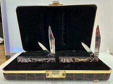 RARE Parker Cutlery Co. Shaw-Leibowitz #54 American Independence Knife Set picture