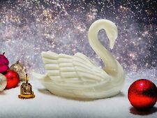 Lenox Vintage Fine China Elegant Miniature Swan w. Gold Trim 3