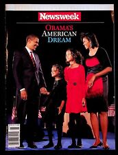 NEWSWEEK Commemorative Issue Barrack Obama AMERICAN DREAM Michelle Obama 2008 picture