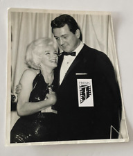 MARILYN MONROE 1962 & Rock Hudson at Golden Globes Award original photo RARE++ picture
