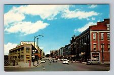 Lockport NY-New York, East Main Street, Advertising, Antique Vintage Postcard picture