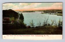 Parkersburg WV-West Virginia, River Blennerhasset Island Vintage c1907 Postcard picture