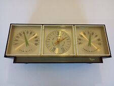VINTAGE TAYLOR INSTRUMENT WEATHER STATION TEMPERATURE / HUMIDITY BAROMETER picture