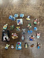 Disney Pin Trading Lot Of 26 Tinker Bell Goofy Hidden Mickey Cast Members & More picture