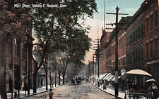 Main Street, Looking South, Ansonia, Connecticut, Early Postcard, Unused  picture