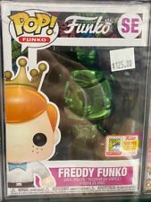 2018 SDCC Funko FunDays Dark Green Chrome Freddy Funko Pop Vinyl LE 1000 picture