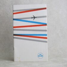 KLM Royal Dutch Airlines Welcome on Board Booklet Netherlands Vintage 1990s picture