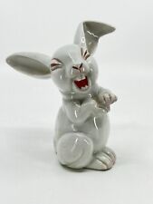 1930’s Max Hermann for Rosenthal Laughing Rabbit Figurine Porcelain 5 Inch VTG picture