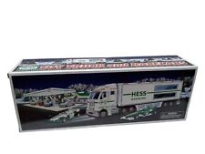 2003 - Hess Toy Truck and Racecars with Pull Back Motors- New in Box  picture